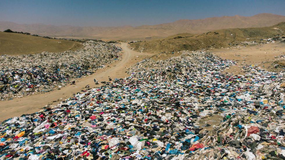 Fast Fashion dump Atacama Desert